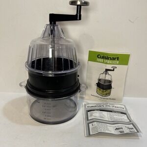 Cuisinart Food Spiralizer Manual Multifunctional Kitchen Gadget W/Instructions‎
